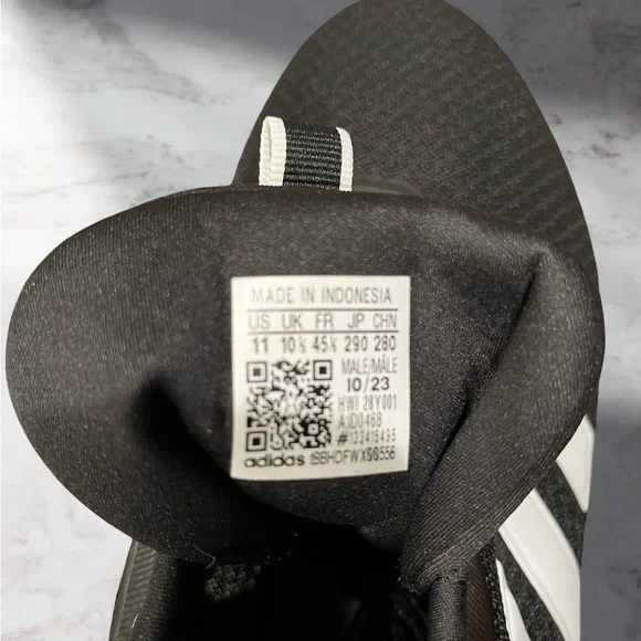 adidas X_PLRPATH Cloud Foam Lace Up Running Shoes Men's Size 11 Black - Picture 7 of 7